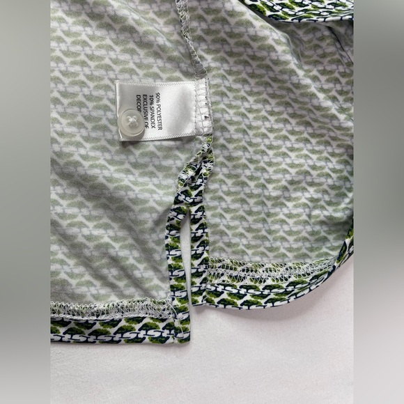 Torrey Pines 121st US Open Microprint Trees All Over Golf Polo Shirt Size Medium - Picture 5 of 8